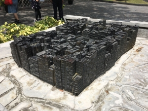A model of Kowloon walled city
