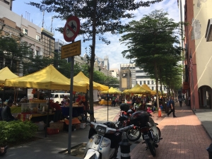 Small food stall in Kuala Lumpur