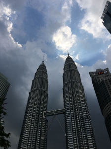 The Twin tower in Kuala Lumpur